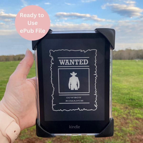 Western Kindle Lock Screen Etsy