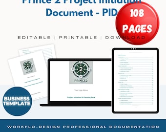 PRINCE2 Project Initiation Document Template – PID with Examples