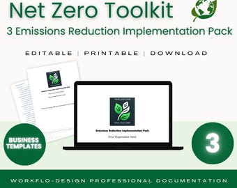 Emissions Reduction Implementation Pack | Net Zero Tools for UK Businesses