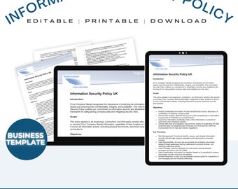 GDPR準拠情報セキュリティポリシーテンプレート（英国）