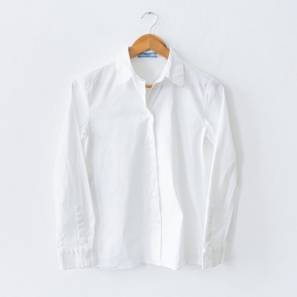 Prada shirt / white shirt / Prada vintage shirt / Prada / shirt /vintage shirt