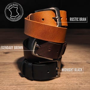 Cinto de couro clássico personalizado para aniversário em 5 cores, cinto de couro com mensagem secreta de gravação personalizada | Presente de aniversário para ele