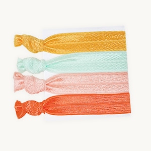 Beachy Hair Ties | Pool Party Favors | Birthday Favors