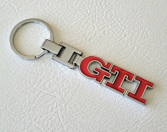 Gti Sleutelhanger Metalen Logo Sleutelhanger Golf Mk7 Mk8 Mk6 Mk5 Polo Auto Accessoires Cadeau Voor Mannen Verjaardag