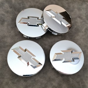Center Hub Caps 4pcs 83mm 3.25In Chrome Wheel center Covers Chevy Tahoe Suburban Silverado 2014-2019 Car Accessories