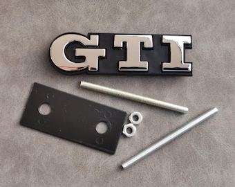 Gti Grill Badge Logo Front Grille Emblem Mk7 Mk6 Mk8 Mk5 Car Accessories