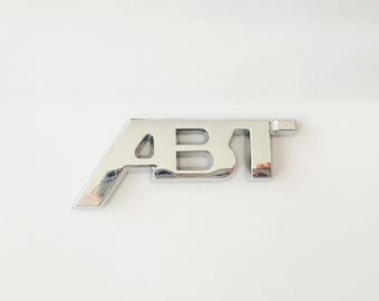 Abt Kofferbak Embleem Logo Zilveren Achterklep Badge Sticker Auto-accessoires