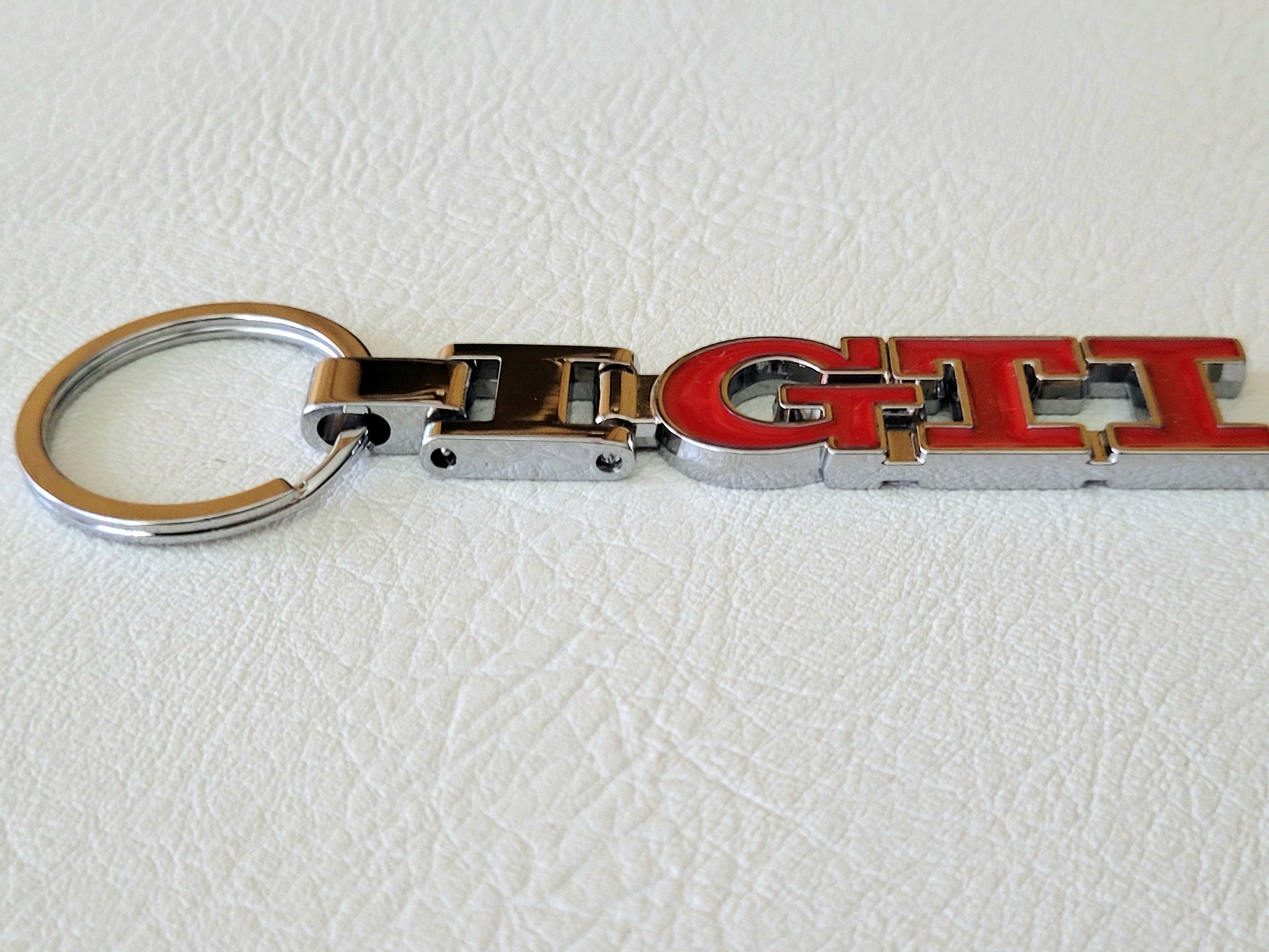 Gti Keychains Gti Keyring Metal Logo Keychain Golf Mk7 Mk8 Mk6 Mk5 Polo Car ...