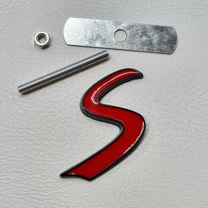 Cooper S Grille Badge Logo Front Grill Emblem Mini JCW R53 R55 R56 R57 R58 R59 Car Accessories