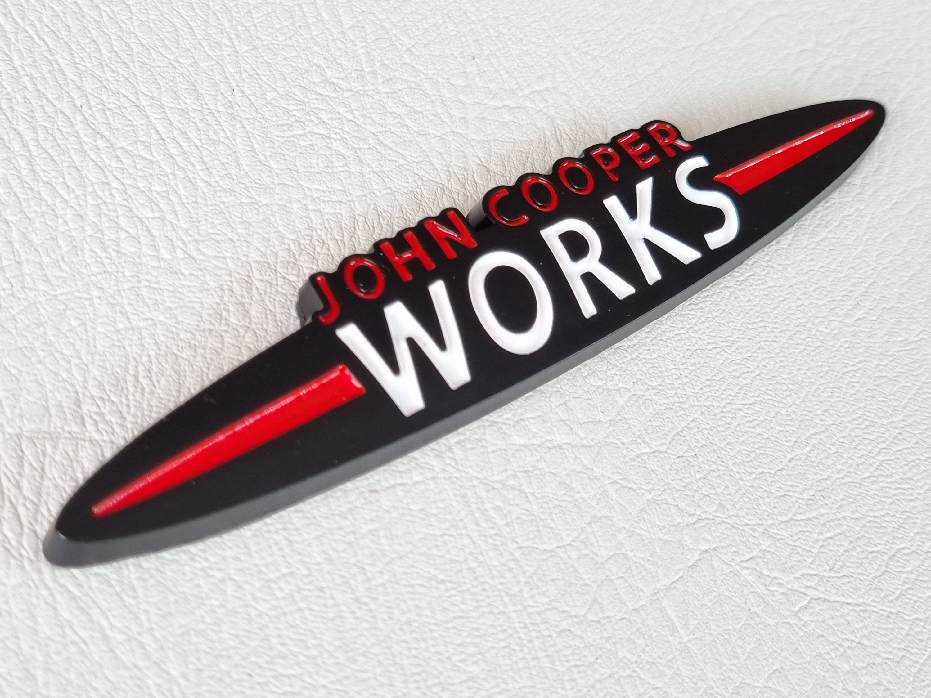 Emblema Parrilla Generico Metal Edicion John Cooper Works | Meses Sin