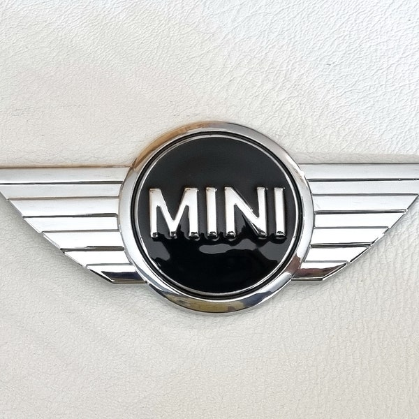 Mini Cooper Badge Logo Bonnet Boot Emblem Sticker JCW R53 R55 R56 R57 R58 R59 Car Accessories