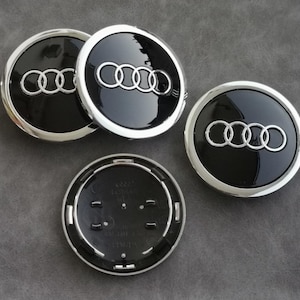 69 mm Tapacubos Audi Tapas Centro de Ruedas Llantas 4B0601170A