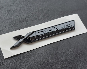 Xdrive-badge Logo kofferbakembleem glanzend zwarte sticker belettering auto-accessoires