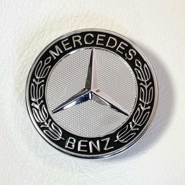 Mercedes cofano distintivo argento logo 5,7 cm emblema cofano accessori auto