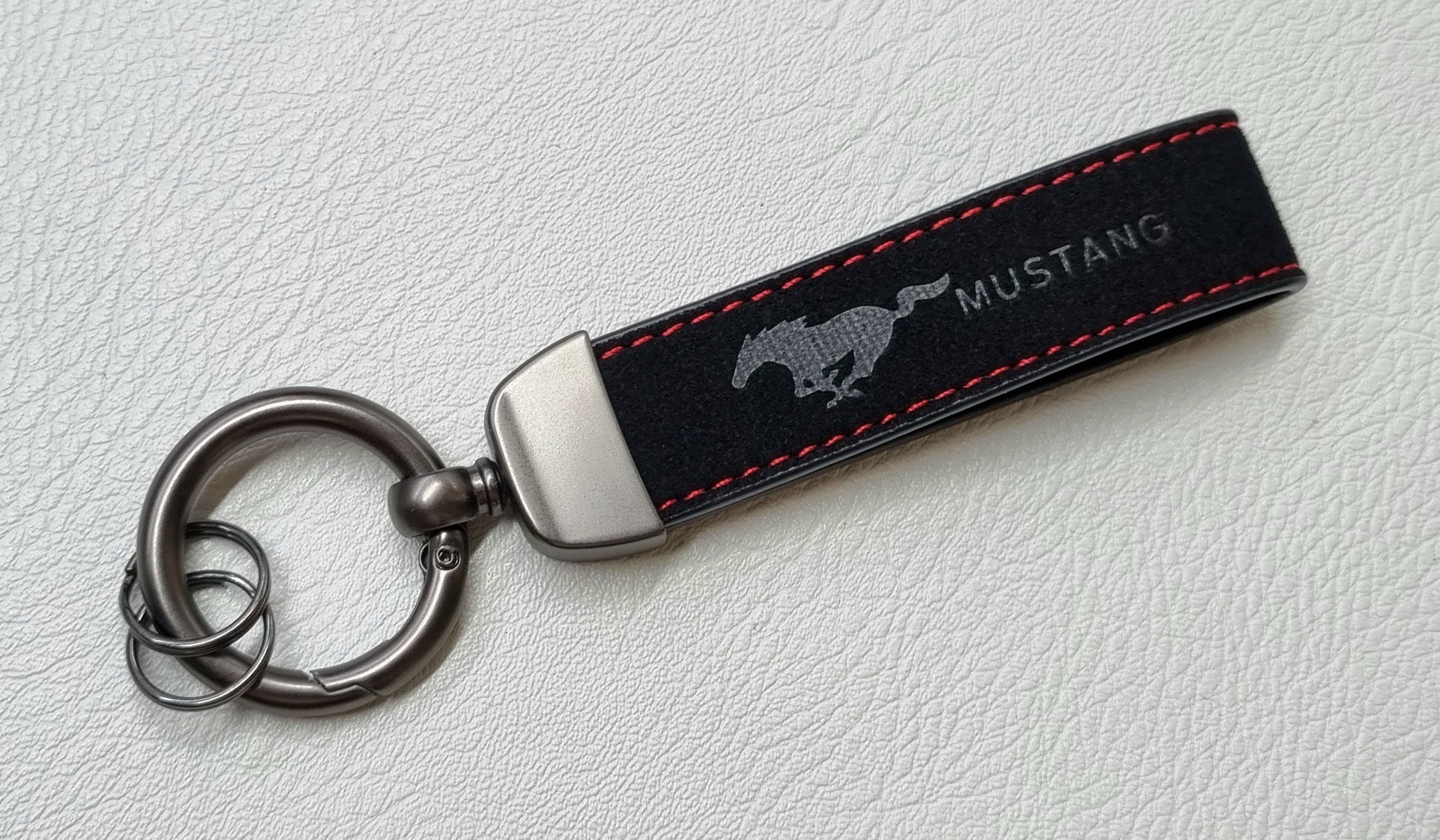 Mustang keychain personalized deals