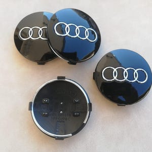 60 mm Audi Tapacubos Tapas Centro de Ruedas Llantas 4B0601170