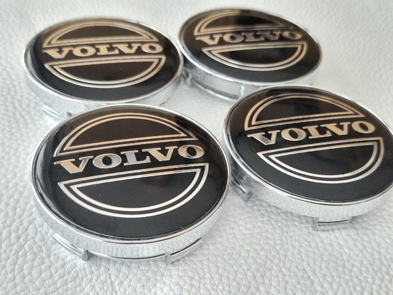 Volvo Center Hub Caps 60mm Wheel Center Covers Xc60 Xc90 S60 V60 V70 ...
