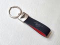 Mustang Keyring Leather Logo Horse Keychain Gt500 Shelby Snake Car Accessories Gift For Men Birthday Christmas product logo