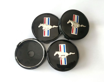 60 mm Mustang naafdoppen 4-delig wielnaafhoezen GT500 Cobra Auto-accessoires