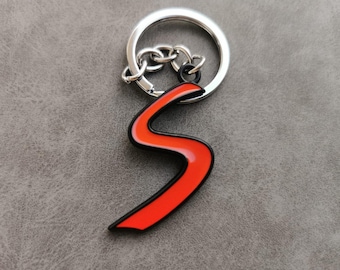 Mini Cooper Keychain Logo Metal Keyring JCW Car Accessories Gift For Men Birthday Christmas