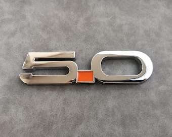 2pcs Emblemas Laterales Para Mustang GT500 Shelby Color Cromado