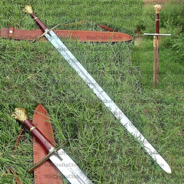 Custom Handmade Chronicles of Narnia, Prince Rhindon Sword Replica, swords battle ready, swords handmade, swords anime, swords real