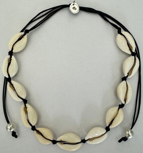 Cowrie shell necklace near me discount