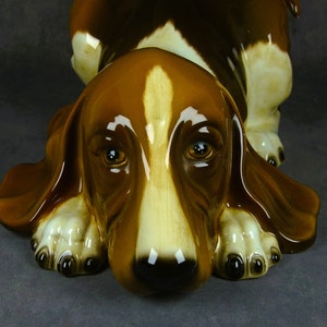 Figurine de chien beagle italien - Céramique à collectionner
