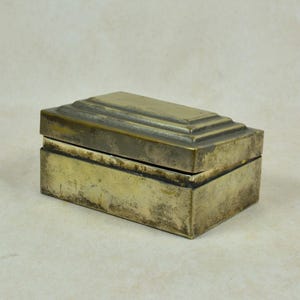 Art Deco Silver-Plated Box – 75 Silver Mark