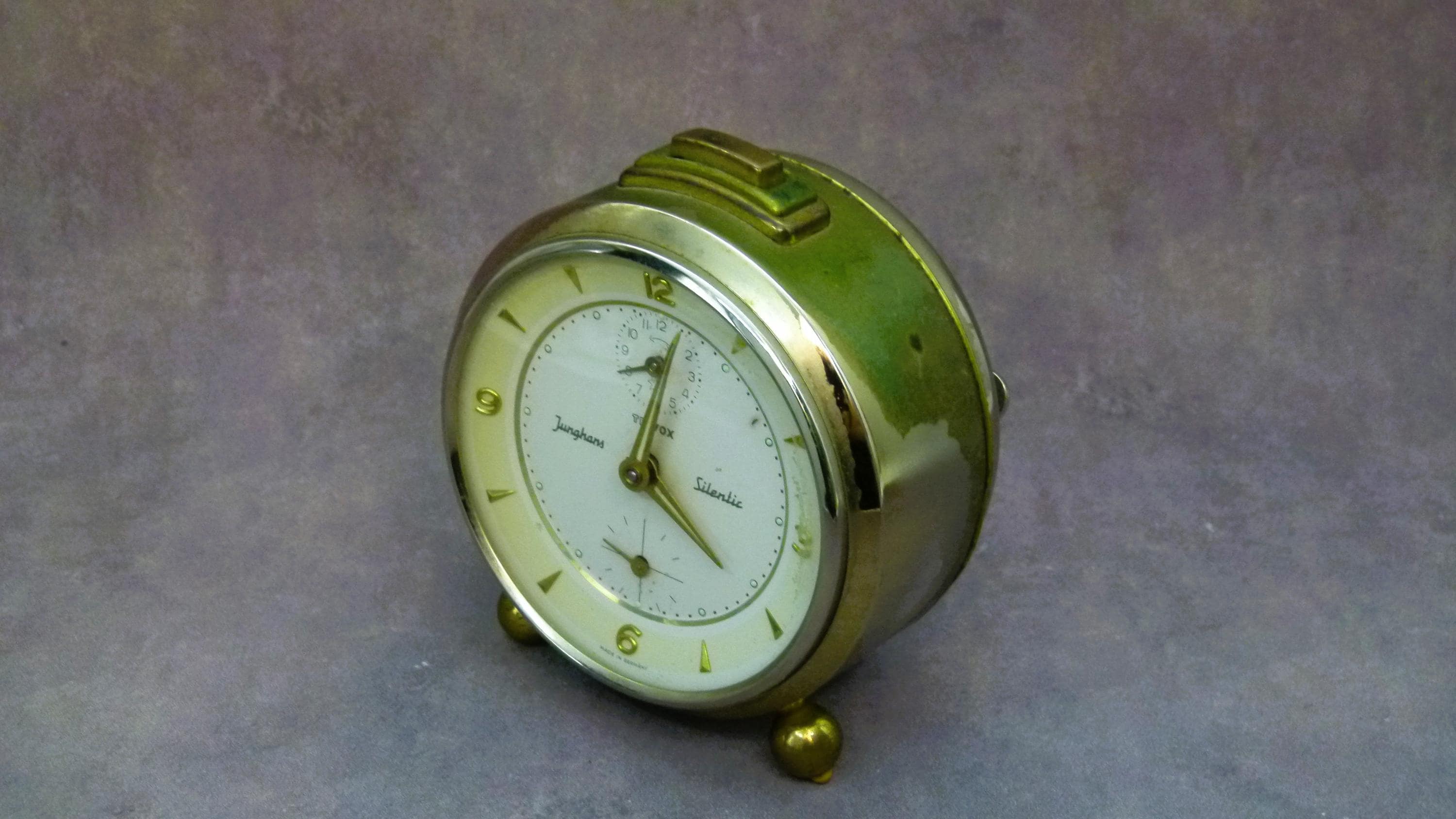 Junghans Silentic TRIVOX Alarm – 1960s Retro Elegance - Etsy