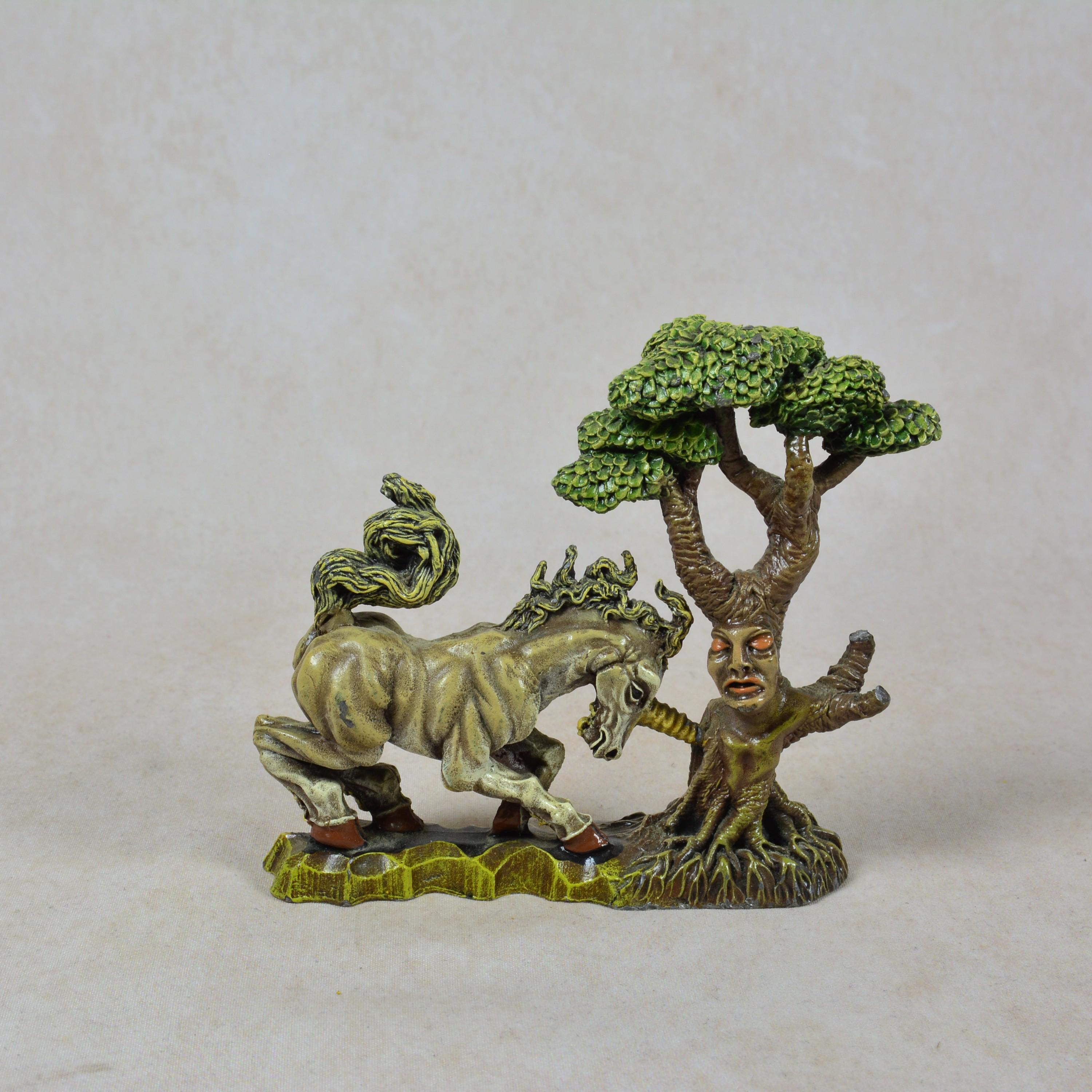 Conan Scanland Saxon Pewter Unicorn Figurine – Magic Tree Design