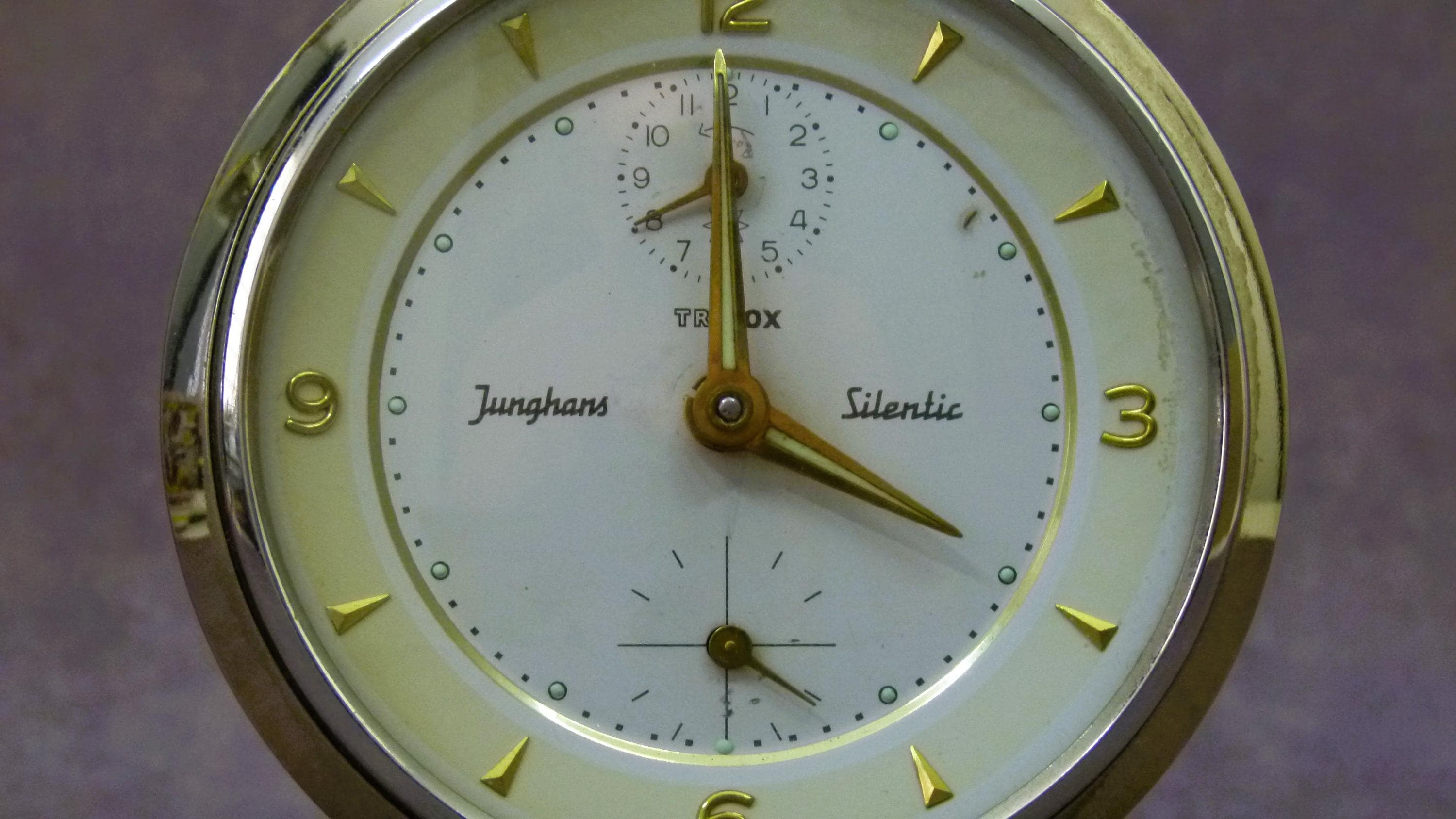 Junghans Silentic TRIVOX Alarm – 1960s Retro Elegance - Etsy