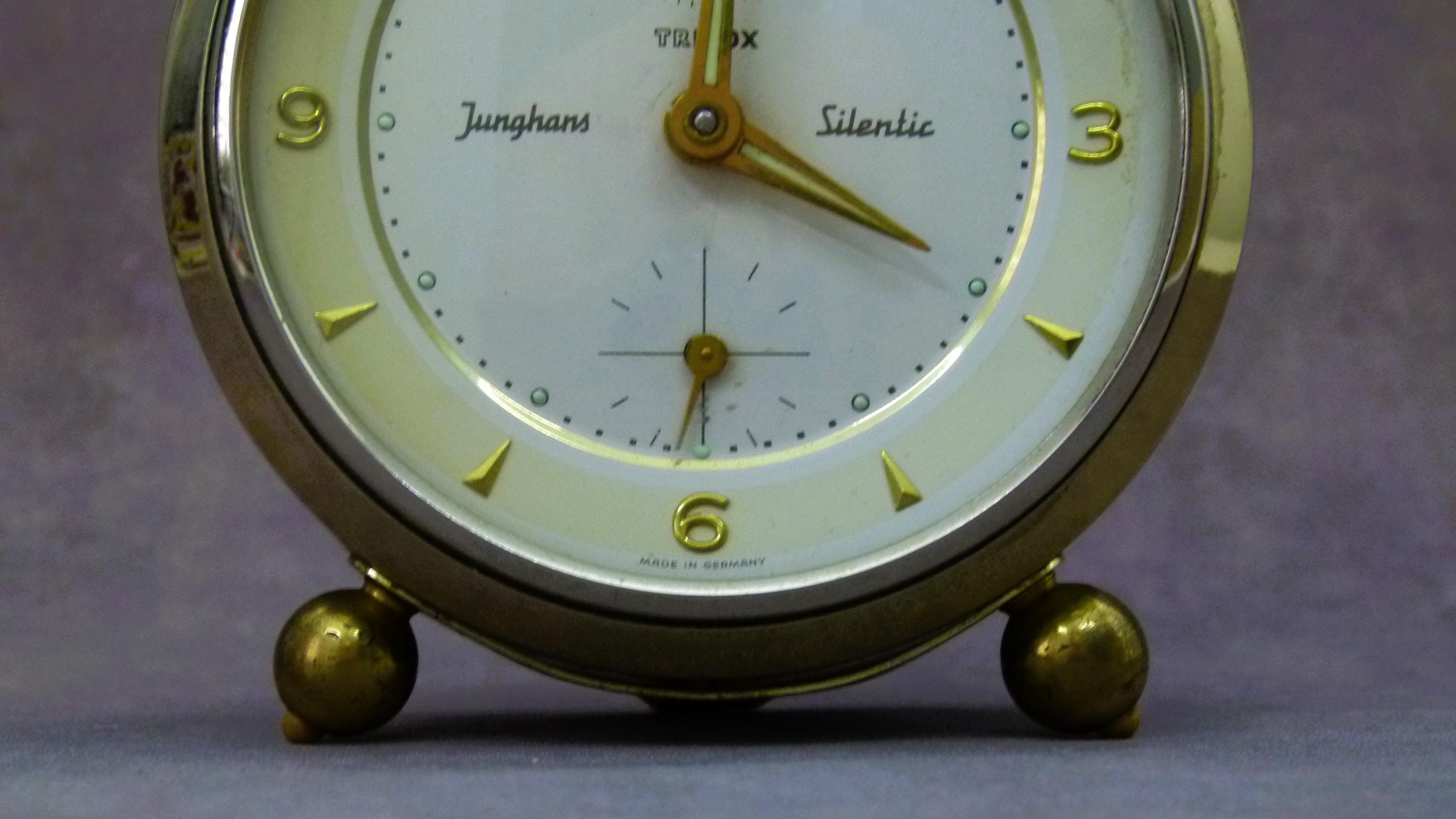 Junghans Silentic TRIVOX Alarm – 1960s Retro Elegance - Etsy
