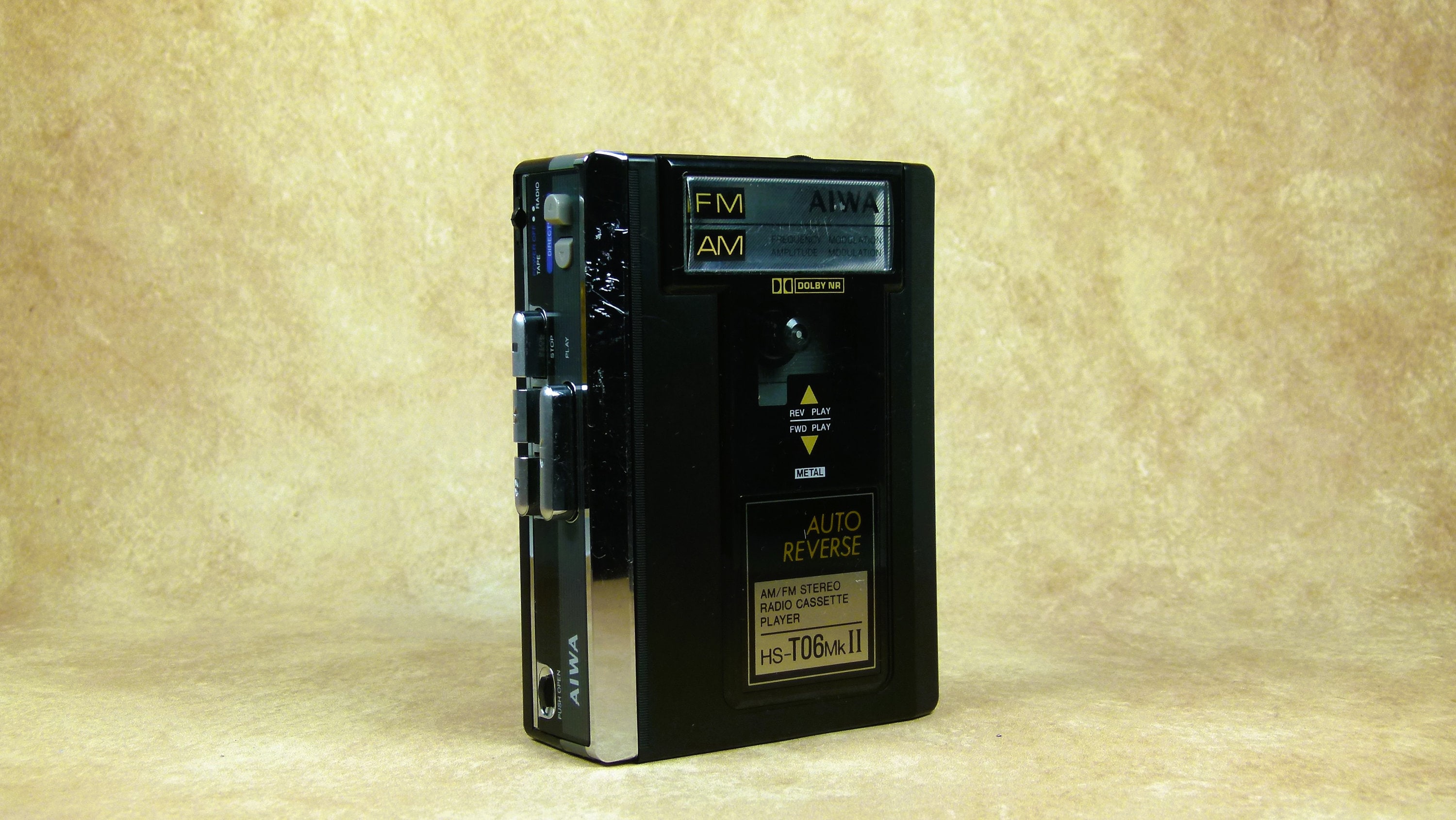 AIWA アイワ STEREO RADIO CASSETTE PLAYER HS-R10 CassetteBoy ブルー ジャンク item  details | JDirectItems Auction | One Map by FROM JAPAN
