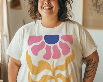 【100size】house on the hill Tシャツ　flower floweradamtshirtforest1_grande
