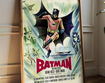 バットマン ロゴ ポスター オリジナル ヴィンテージ スーパー