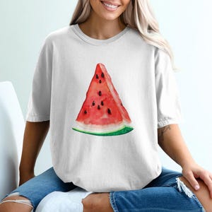 Watermelon Slice T-Shirt: Funny Summer Graphic Tee