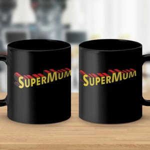 SuperMum Mug, Perfect Gift for SuperMum, Mother&#39;s Day Mug, Super Mum Coffee Mug, Gift for Mum, Super Mom Coffee Cup