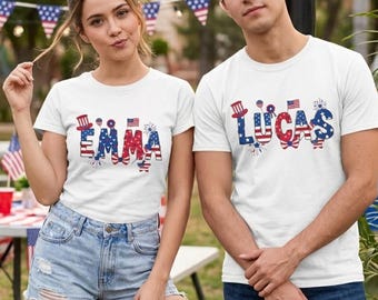 Camiseta personalizada del 250.º aniversario de EE. UU., camiseta patriótica personalizada, camiseta de Estados Unidos 1776-2026, camiseta patriótica con nombre personalizado