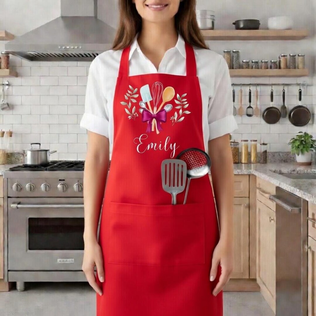 Personalized Kids Apron, Customized Kids Apron, Toddler Apron, Kids ...