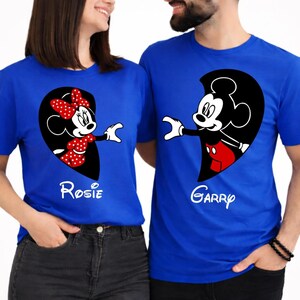 Disney Couples & Family Mickey And Minnie Mouse T-shirt, Sweatshirt, Hoodie disney shirt disneyland shirt disney couple shirts disney tshirt personalized gift magic kingdom shirt couples sweatshirt mickey mouse shirt minnie mouse shirt custom couple shirt disney family shirt disney sweatshirt couple shirt