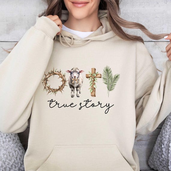 Easter He Is Risen Hoodie, Jesus Easter Hoodie, Hoodie For Women, Cute Easter Outfit, Church Easter Hooded