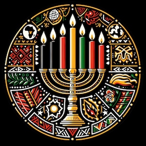 Kwanzaa PNG, African Kwanzaa Digital Download, Holiday Clipart, Cultural Celebration, African Kwanzaa PNG Clipart, trending png