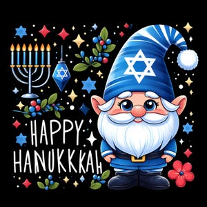 Joyeux Hanoucca, Hanoucca PNG, gnomes de Hanoucca, Joyeux Hanoucca PNG, gnomes de Hanoucca PNG, tendance png