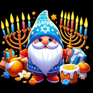 Joyeux Hanoucca, Hanoucca PNG, gnomes de Hanoucca, Joyeux Hanoucca PNG, gnomes de Hanoucca PNG, tendance png