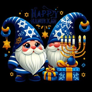 Joyeux Hanoucca, Hanoucca PNG, gnomes de Hanoucca, Joyeux Hanoucca PNG, gnomes de Hanoucca PNG, tendance png