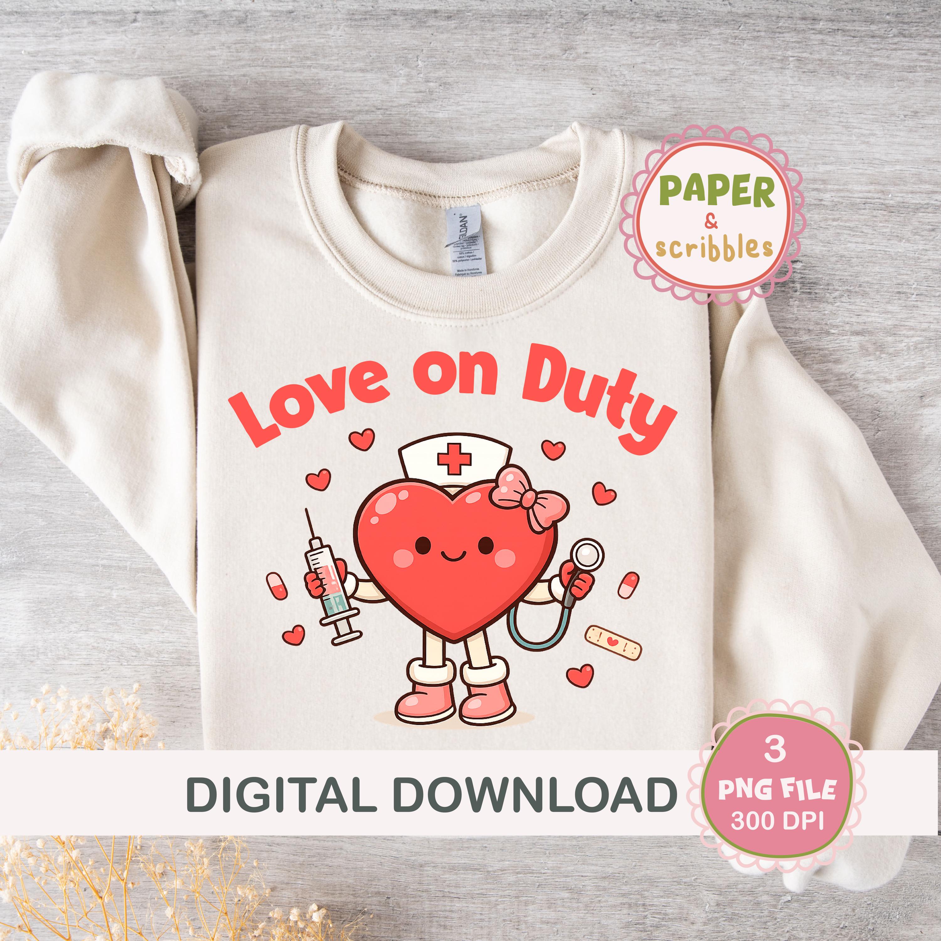 Maglietta Gildan NHS Personale Infermiere Medico – Regalo Ispirazione Love Support