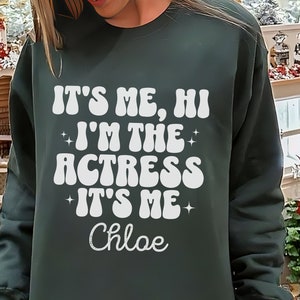Actress Name Custom Sweatshirt, Personalize Actors T-shirt Gift , Actor Name Gifted Tshirt, Customize Celebrity Names Shirt, Celeb Hoodie