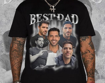 T-shirt photo personnalisé pour papa, cadeau personnalisé pour la fête des pères, t-shirt photo de papa (version pirate)