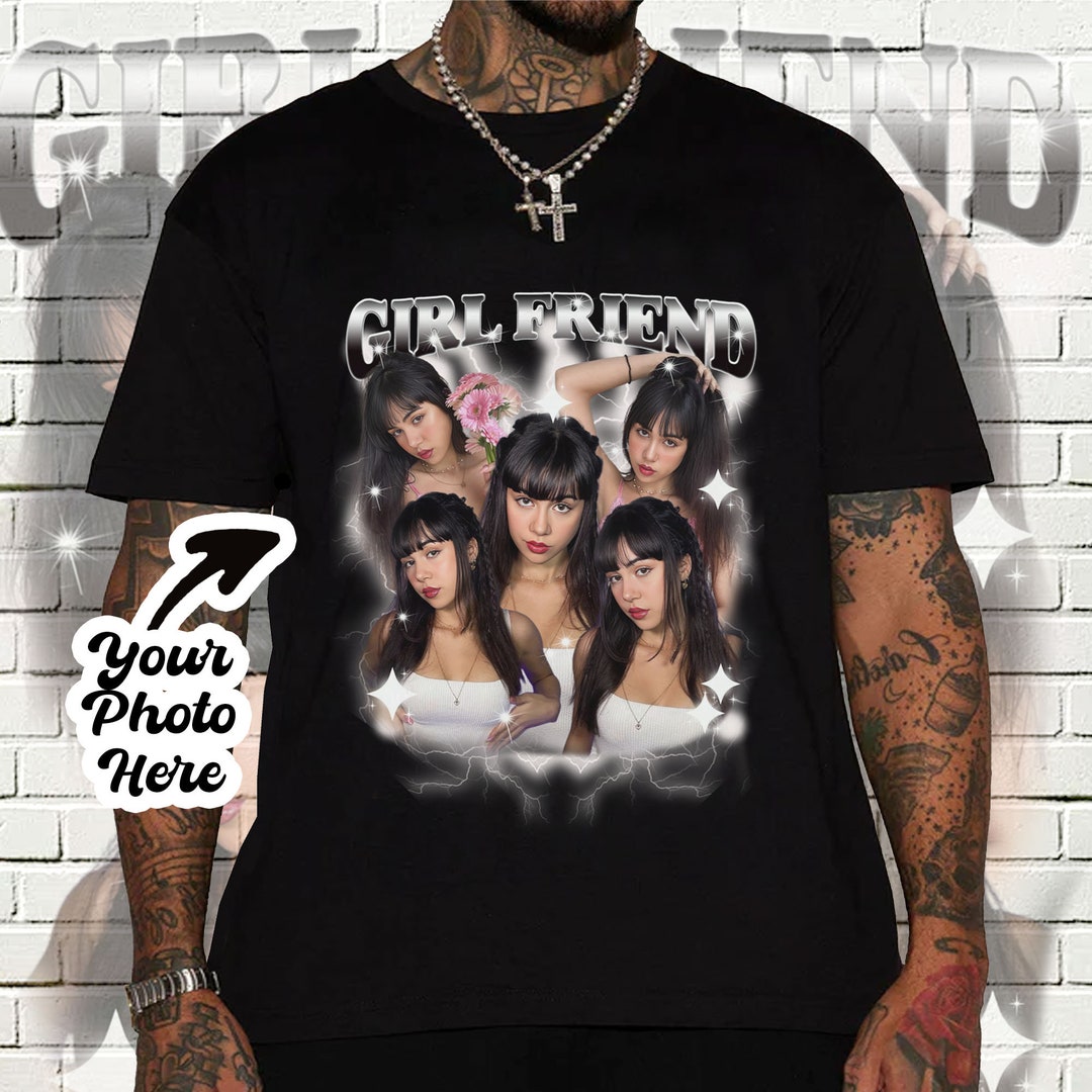 Custom Bootleg Rap Tee, Gf Surprise Bf Sweatshirt Gifts, Personalized ...